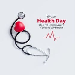 Professional healthcare marketing template for World Health Day – AiFlexa