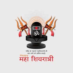Maha Shivratri brand collaboration post design with festive theme – AiFlexa