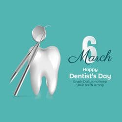 Oral health awareness post with dental hygiene tips and dentist illustration – AiFlexa