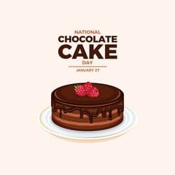 Chocolate cake discount or offer post template – AiFlexa
