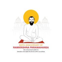 Inspirational quote post featuring Ram Krishna Paramhans teachings – AiFlexa