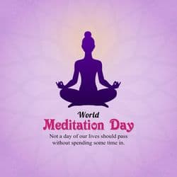 Elegant meditation quote template with calming colors and nature elements by AiFlexa