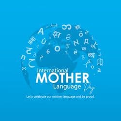 Cultural pride post design featuring global languages and traditional motifs – AiFlexa