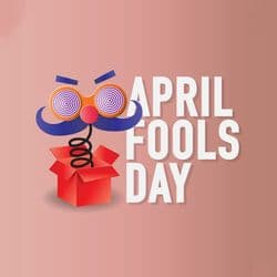 Minimalist April Fool social post design for subtle humor – AiFlexa