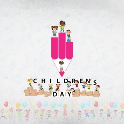 Nehru Jayanti wishes social media post design template