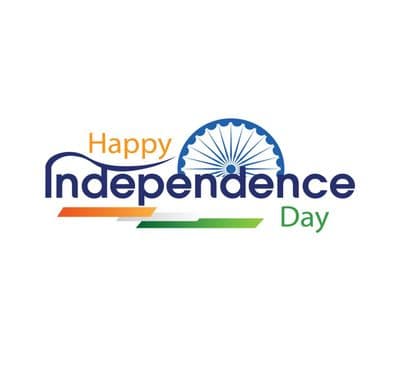 Tricolor-themed Indian Independence Day post design with Ashoka Chakra