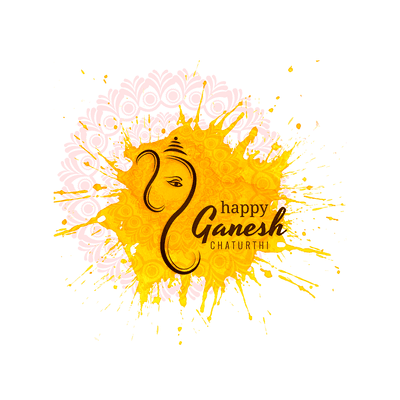 Eco-friendly Ganesh Chaturthi awareness post design template