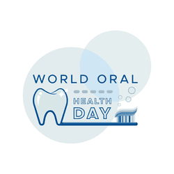 Smiling person with healthy teeth and toothbrush illustration – AiFlexa