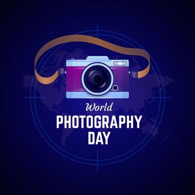 Photography business promotion post for World Photography Day