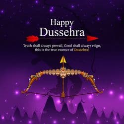 Informative Dussehra post with history and facts