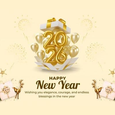 Welcome 2026 countdown party celebration social media creative