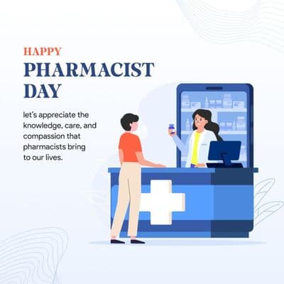 Educational social media post design for World Pharmacists Day