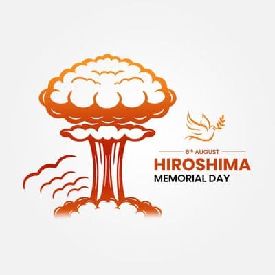 Ready-made Hiroshima remembrance day design