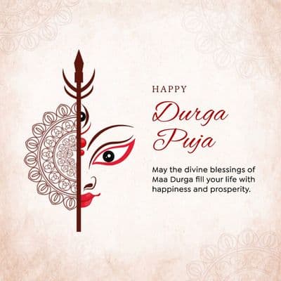 Navaratri CSR and NGO awareness social media post template