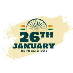 Happy Republic Day 26 January post design template for social media by AiFlexa featuring patriotic Indian theme