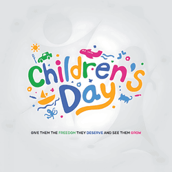 Inspirational Children’s Day post with quotes and smiling kids
