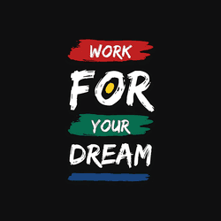 Motivational quote post with sunrise background and bold typography