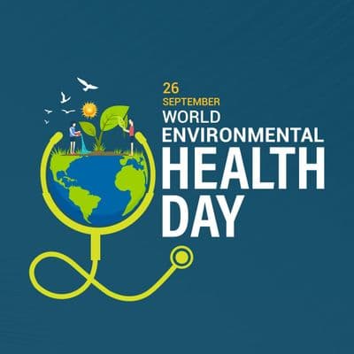 World Environmental Health Day awareness social media post design