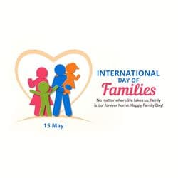 Custom Online Poster for International Day of Families by AiFlexa