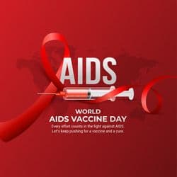 Custom Digital Post for World AIDS Vaccine Day by AiFlexa