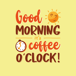 Inspirational good morning quotes post with sunrise background and elegant fonts